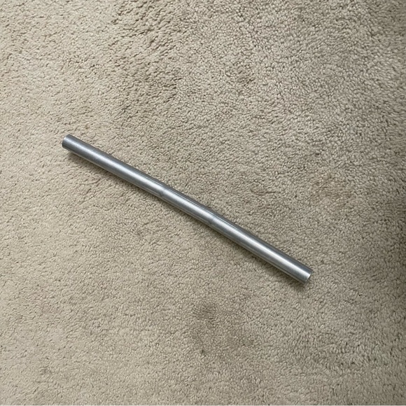 15.25" wide dual bend 7/8" handlebar 2 slight bends with tumbled aluminum finish - Picture 5 of 6